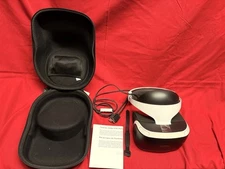 Sony PlayStation PS VR Headset Only With Shell Case -not tested