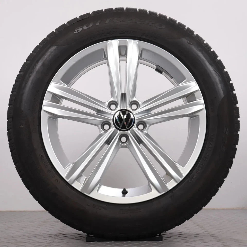 Winterräder 18Zoll VW Tiguan II & Allspace Original Alu-Felgen Sebring 235/55R18 - Bild 4 von 4