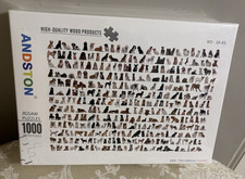 The World of Dogs 1000 Piece Jigsaw Puzzle 29,5" x 19.7" High Quality Wood New