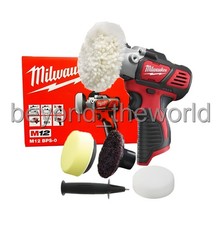 Milwaukee M12 Bps-0 Cordless Compact Polisher Sander Grinder Body Onlytracking Milwaukee M12 Bps-0 Cordless Compact Polisher Sander Grinder Body Onlytracking