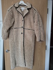 H&M Shearling Long Coat RRP £85
