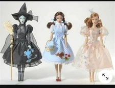 Wizard Of Oz 2010 Barbie Pink Label  Vintage Look Dorothy, Glinda, Wicked Witch