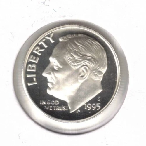 1995-S San Francisco Silver Proof Roosevelt Dime Coin!