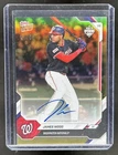 2026 Topps Now Road to Opening Day James Wood Auto Gold Foil #/50 Nationals