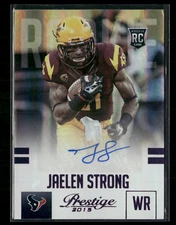 Jaelen Strong 2015 Prestige Purple RC Auto 40/100