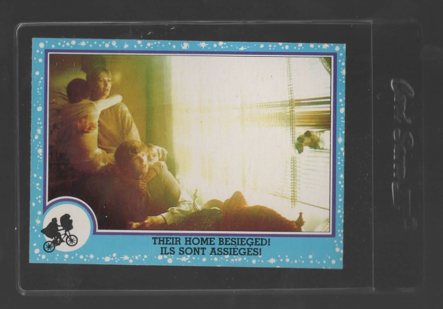 1982 O-PEE-CHEE OPC E.T. The Extra-Terrestrial CARD #51 THEIR HOME BESIEGED VG
