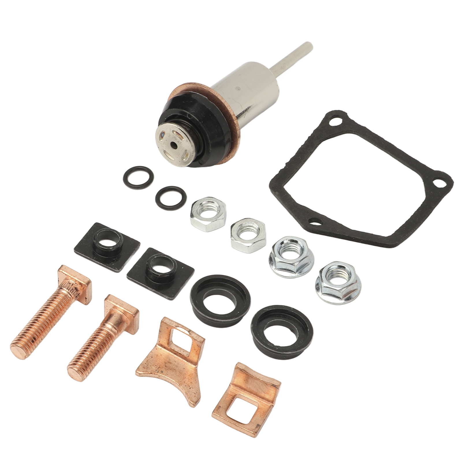 Starter Solenoid Repair Kit 2280006660 Plunger Contacts Set Aluminium