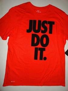 nike dri fit orange t shirt