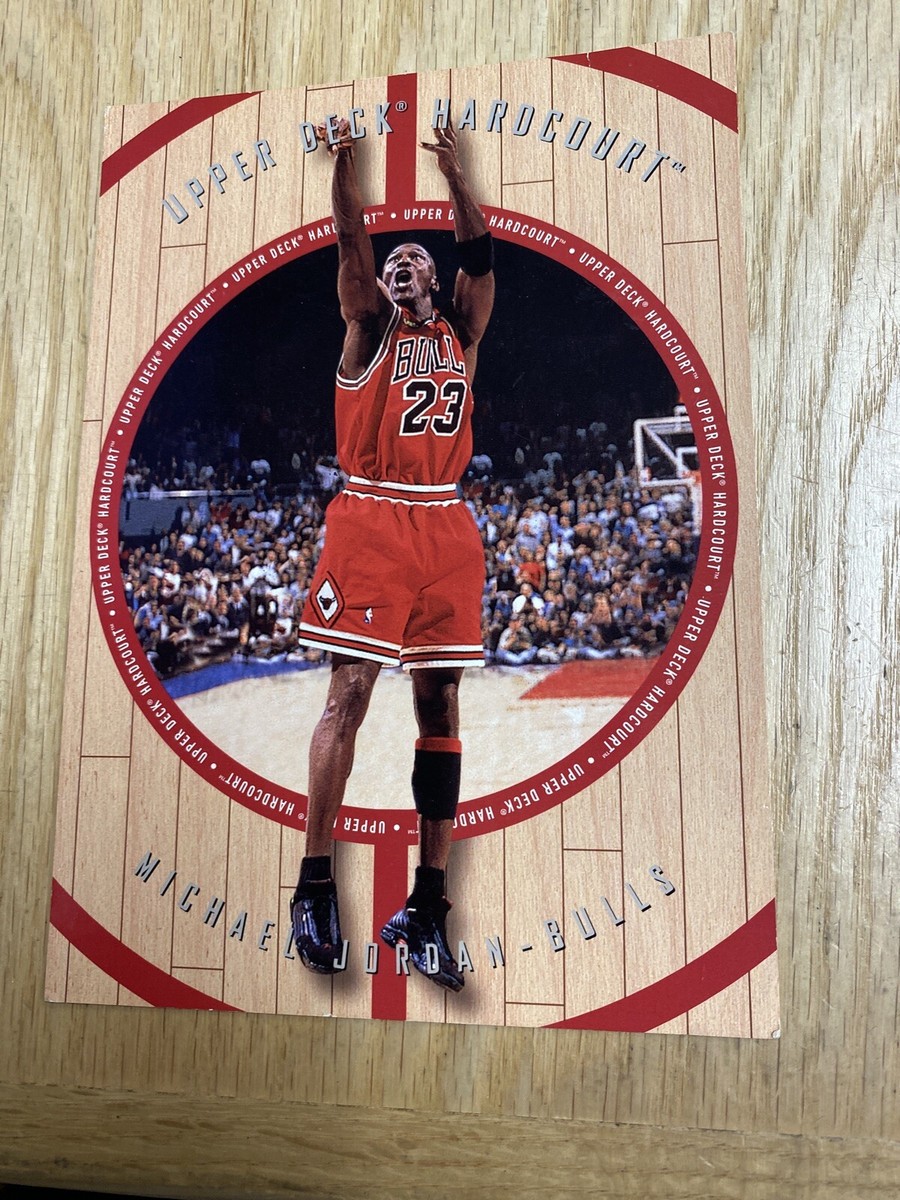 1998 Upper Deck Hardcourt Basketball Michael Jordan Chicago Bulls