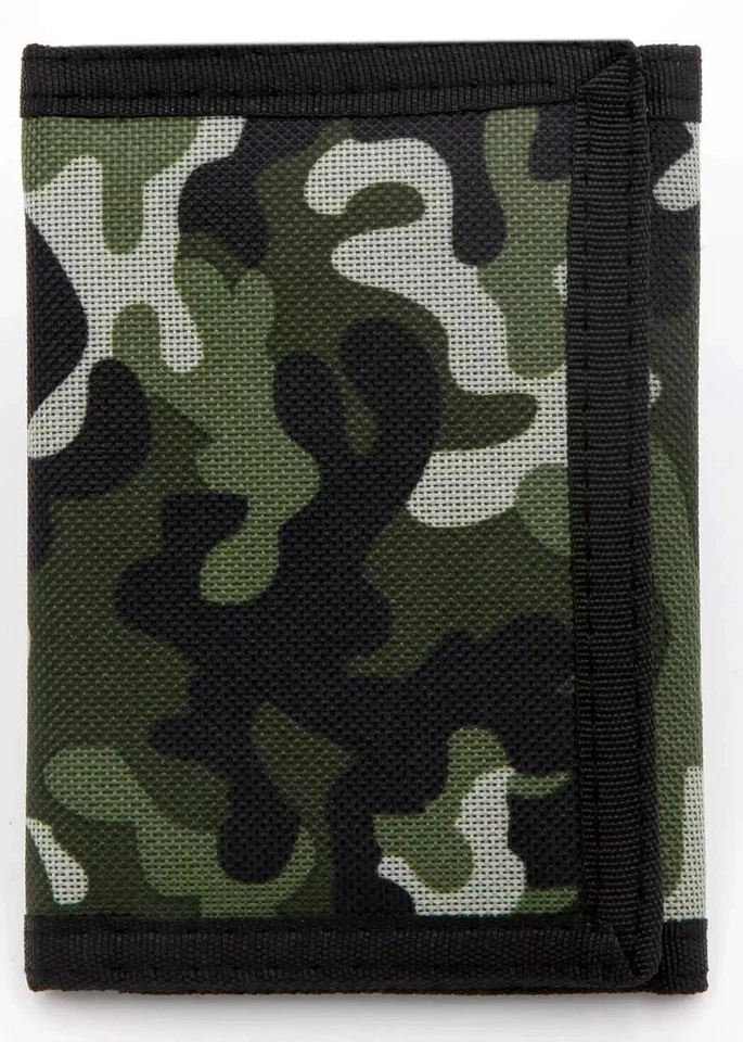 Cartera para niños y niñas Cartera de novedad para niños de 5 a 7 años Cartera camuflada para adolescentes Foto 3 de 4