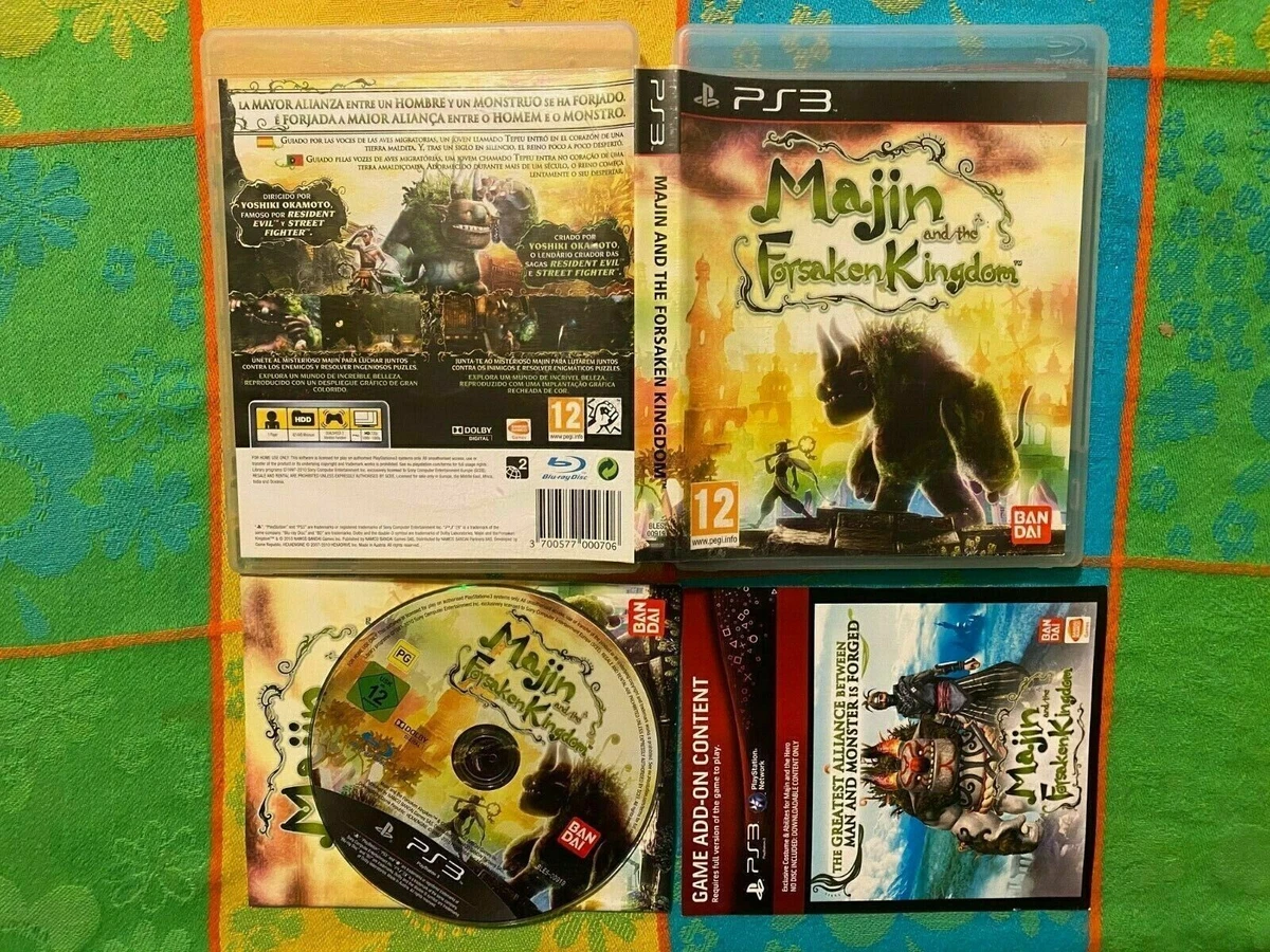 Jeu PS3 Majin And The Forsaken Kingdom - Version PAL Sans Notice - Bon état Général