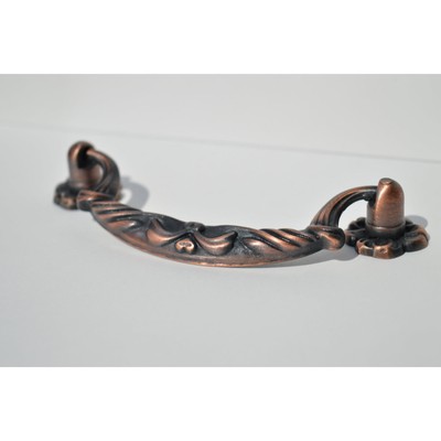 Möbelgriffe Küchengriffe antike Kupferfarbe BA 96 mm Schubaden Schrank