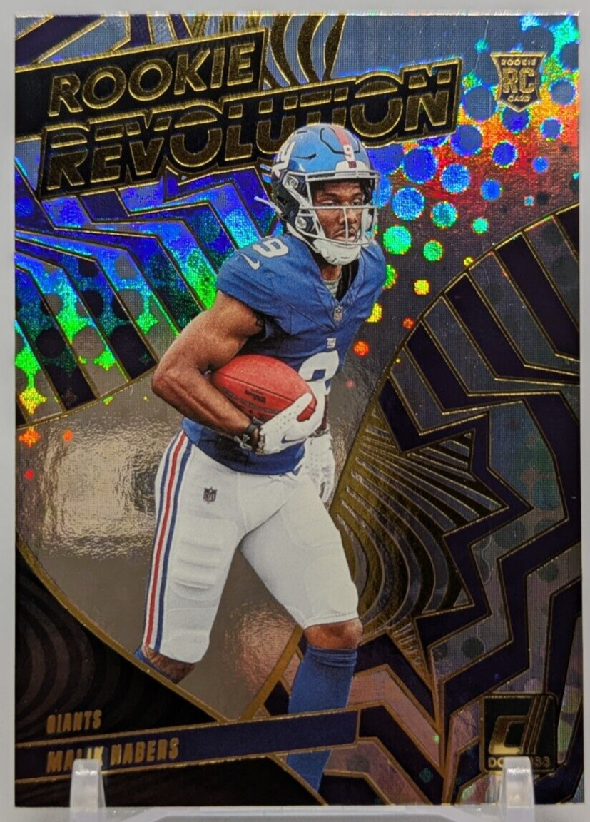 🏈2024 Panini Donruss Malik Nabers NFL Rookie Revolution #17 - New York Giants🏈