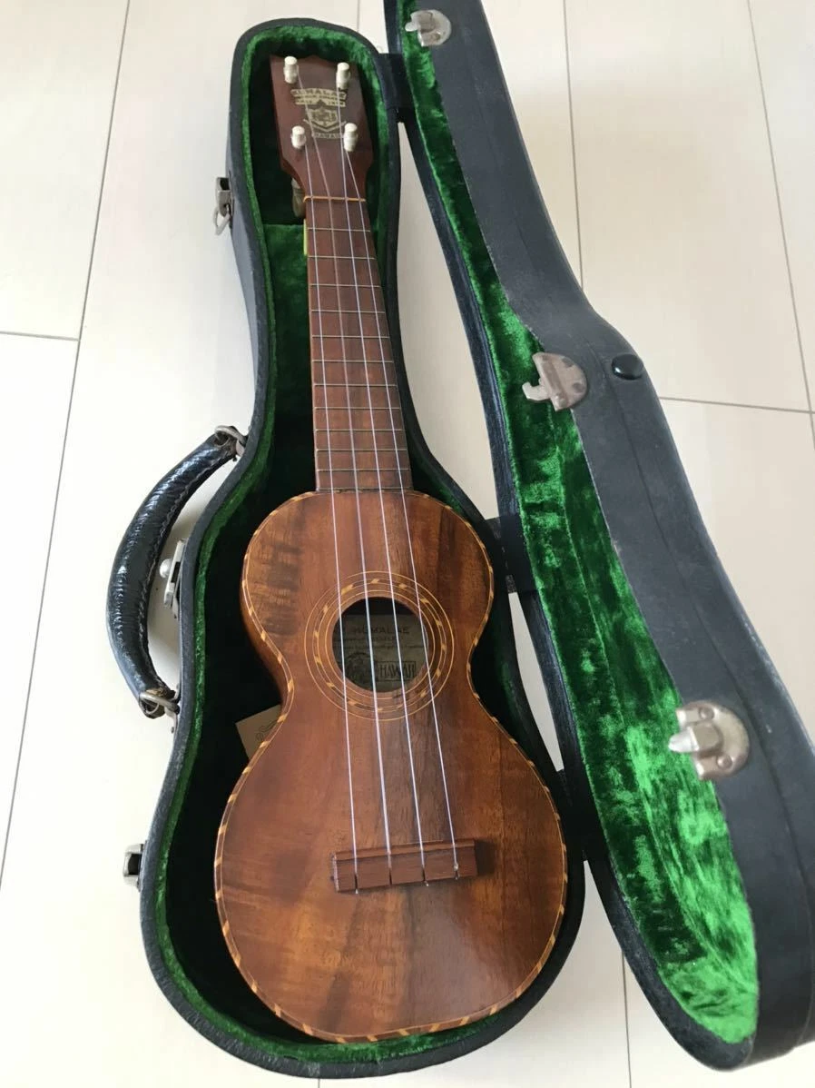 Kumalae Gold Award P.P.I.E. 1915 Vintage Soprano Ukulele Made in