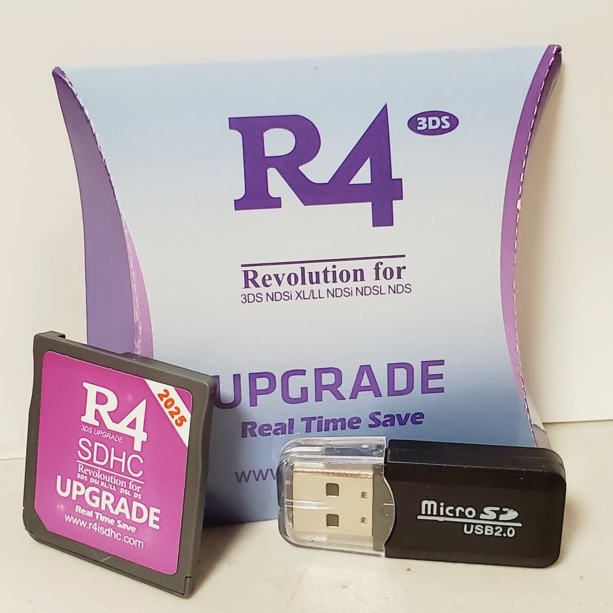 New 2025 R4 3DS UPGRADE Revolution For 3DS, DSI XL/LL, DSL
