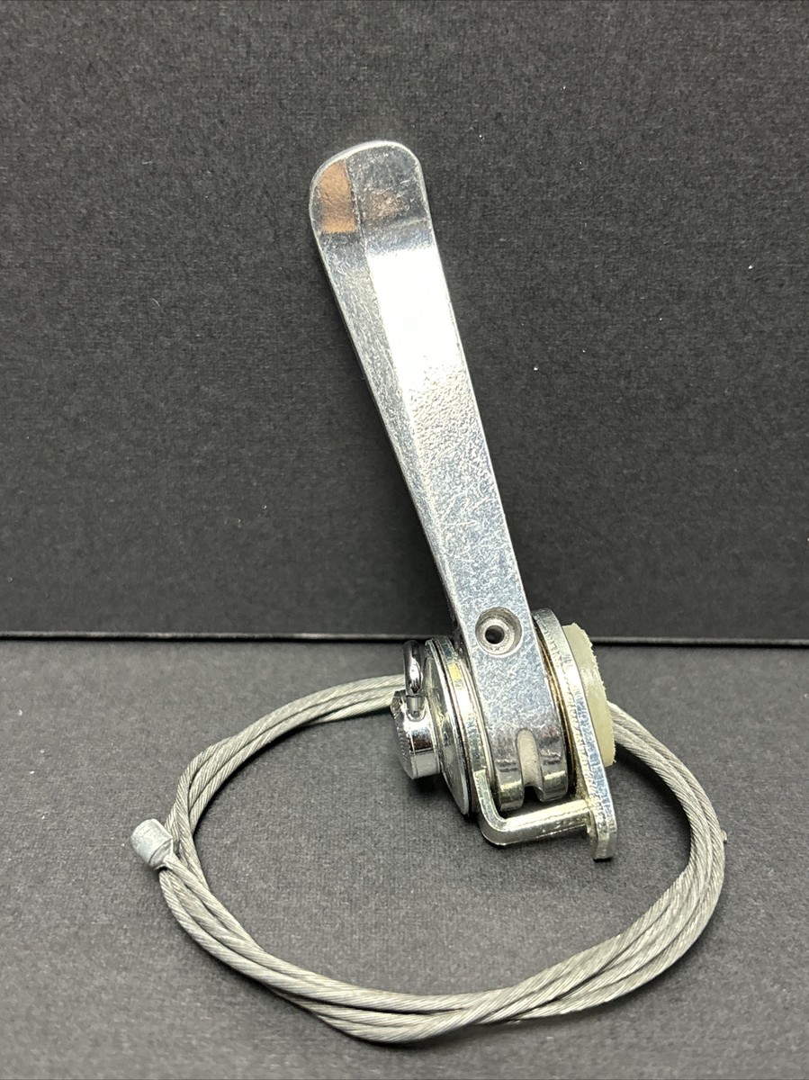 NOS Huret Down Tube Shifters + Wire a Silve, Made in France