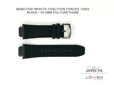 Authentic Invicta Coalition Forces 12684 Black Rifle 34.5mm Watch Band