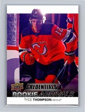 2021-22 Upper Deck Rookie Arrivals RC #RA-45 Tyce Thompson (RC)