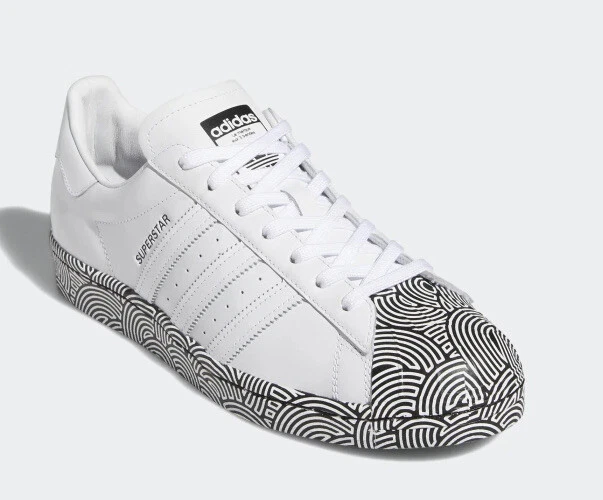 Sz 6- adidas Originals Superstar x Hiroko Takahashi Men’s Shoes, NIB, White. - Image 2 of 4