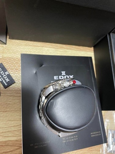 EDOX Chronorally-s 10227 3CA NBN quartz men's watch - Picture 9 of 18