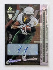 2022 Panini Luminance Tyquan Thornton Auto /349 RC #128 New England Patriots