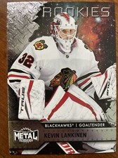 20-21 UD NHL Metal Universe Sky Box Rookie 110 Kevin Lankinen