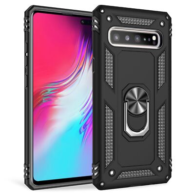 Samsung Galaxy S10 5G Handyhülle Outdoor NALIA Case Cover 360° Ring