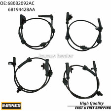 For 2013-2016 Dodge Dart 1.4l 2.0l 2.4l 4pcs Frontrear Abs Wheel Speed Sensor