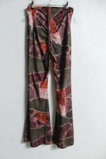 Shein Womens Abstract Retro Flared Leggings - Size 6 f73 