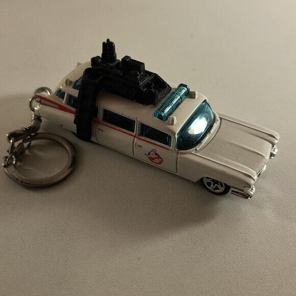 Ghost Busters  Hot Wheels key ring chain Diecast 1/64 Custom Made