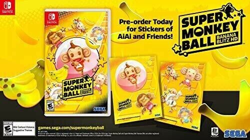 Super Monkey Ball : Banana Blitz HD - Nintendo Switch - Photo 1 sur 1