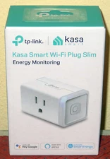 TP-Link Kasa Smart Wi-Fi Plug Slim w/ Energy Monitoring (KP115) Brand New