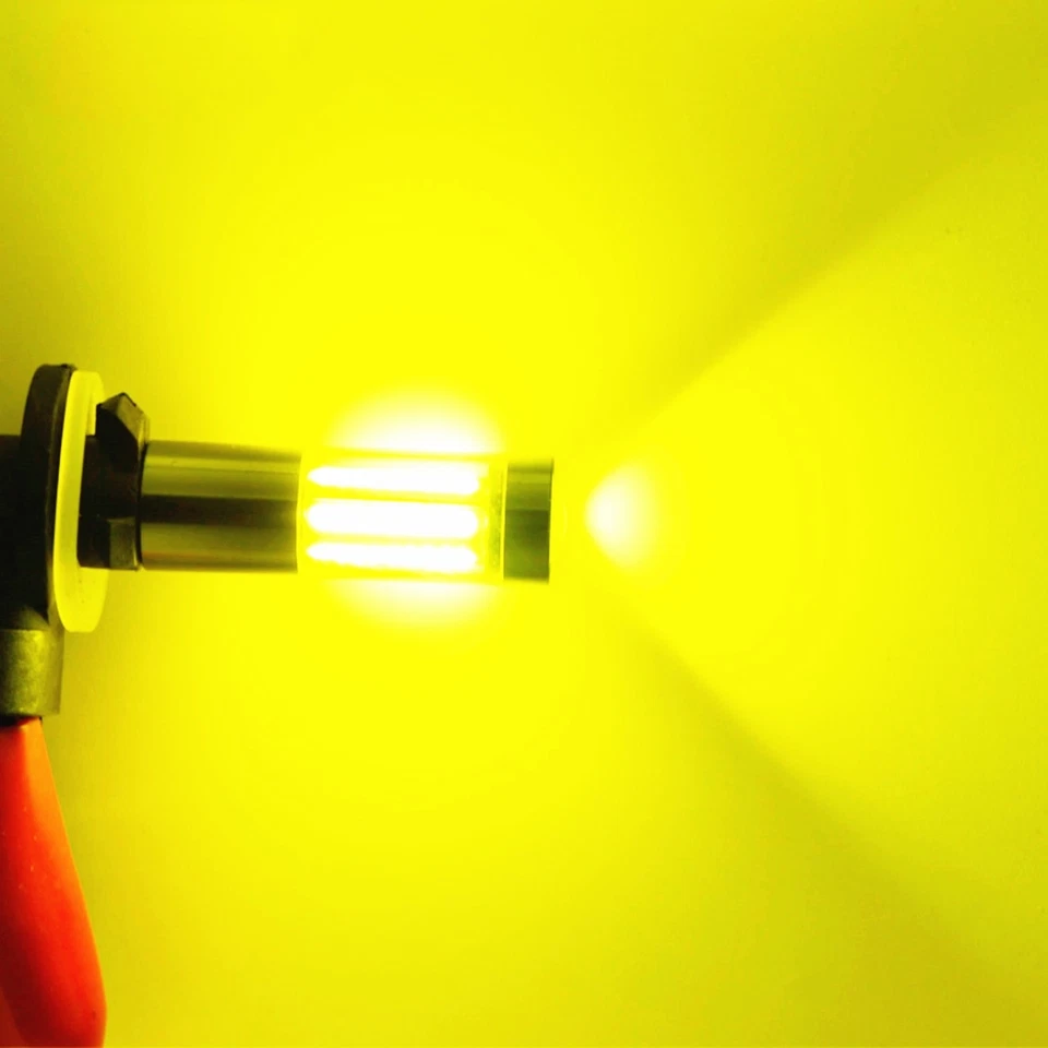 Alla Golden Pure Yellow 898 35-LED Angle Fog Light Bulb Driving Lamp Replacement - Image 2 of 4