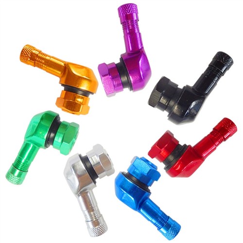 ・Leakproof Aluminum Alloy Motorcycle Wheel Valve 90 Degree Tire Valve Stems - Picture 4 of 12