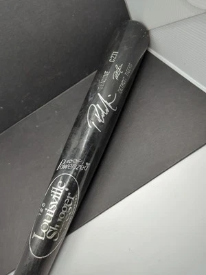 Phil Nevin Detroit Tigers Game Used Louisville Slugger Signed W/ COA - Image 1 of 4