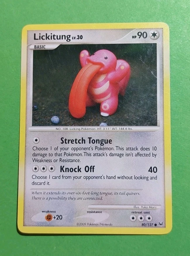 Lickitung Pokémon TCG Cards for sale