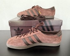 ADIDAS ORIGINALS DUBLIN BNIB UK 9.5 AUBURN/DRKBRWN - OPEN TO SENSIBLE OFFERS