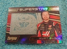 2016 Panini Torque Acetate NASCAR Superstar Vision Holo Kurt Busch #2