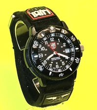 LUMINOX 3001 "NAVY SEALS" NEW BATTERY CLEAN CRYSTAL SAME/NEXT DAY SHIP OUT