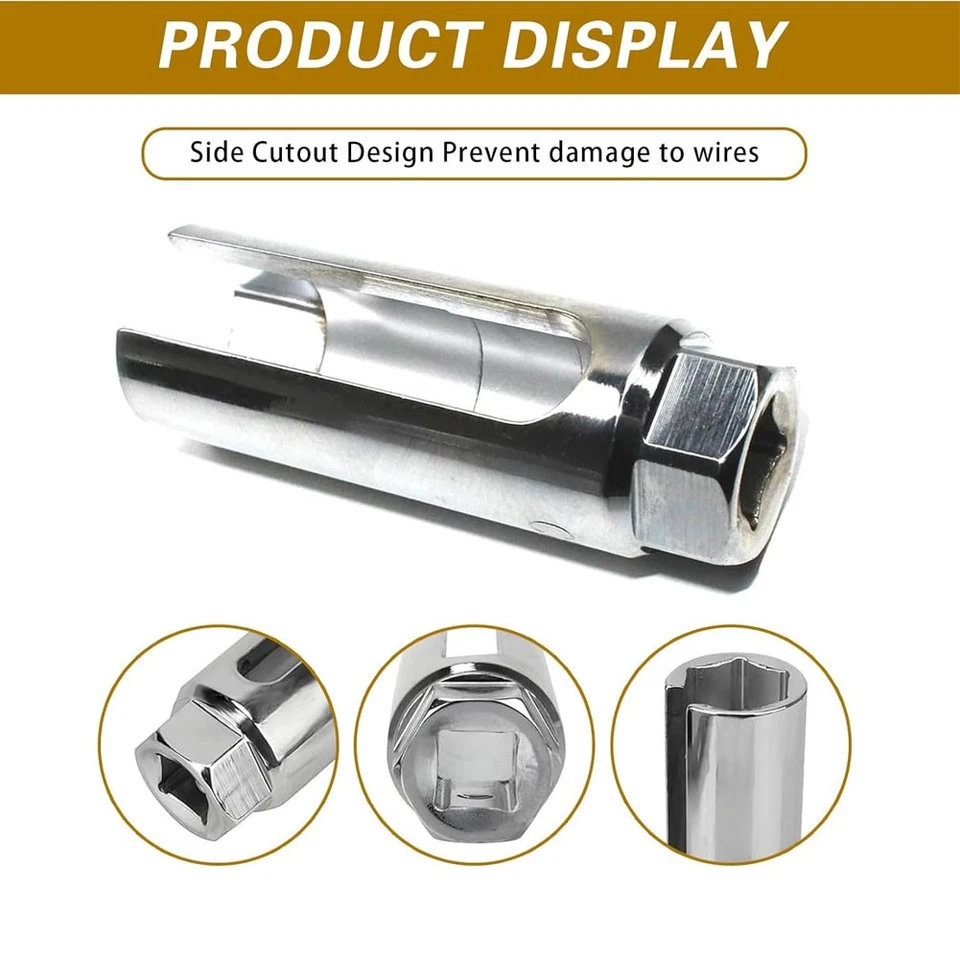 Herramienta de desmontaje de toma de sensor de oxígeno O2 universal x 7/8" (22 mm) Foto 4 de 4