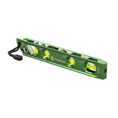 Greenlee L107 Magnetic Electrician's Torpedo Level, Aluminum Alloy, Small