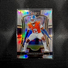 2025 Panini Select - Premier Level Patrick Surtain II #111 Silver Prizm