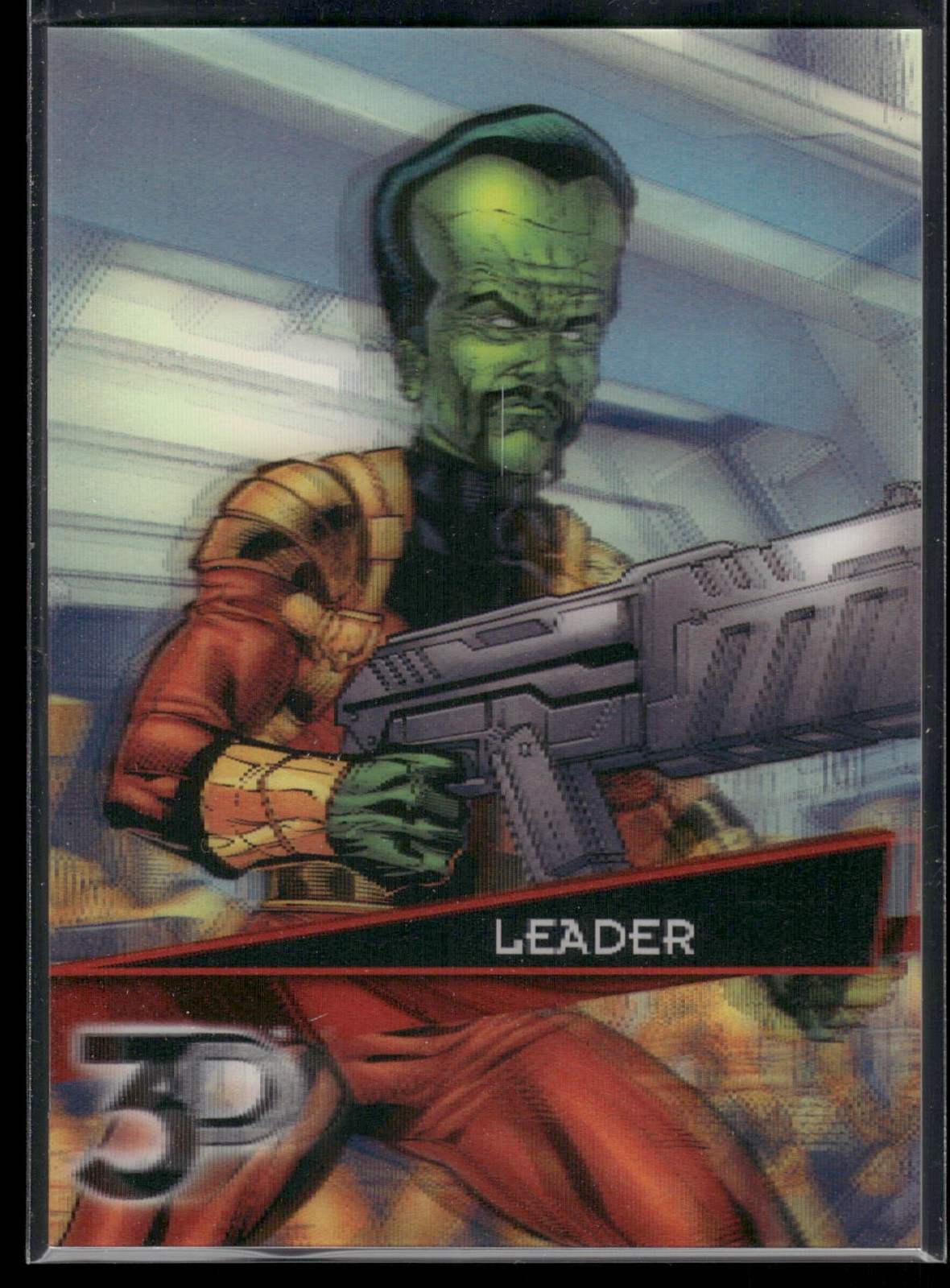 2015 Upper Deck Marvel 3D #11-3D Leader Lenticular 3D