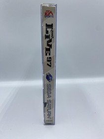 Vintage NBA Live 97 Sega Saturn Video Game EA Sports Basketball Tested Complete