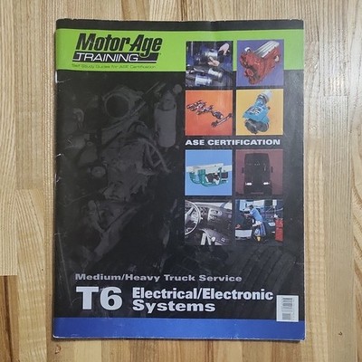 Motor Age Training ASE Certification Self-Study Guide Paperback Textbook