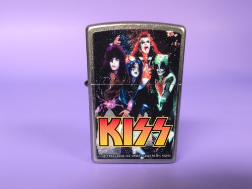 2016 KISS Zippo Lighter, Used Condition 