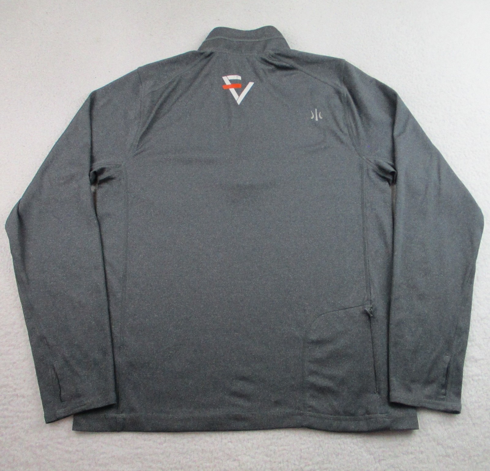 Rhone Pullover Mens Medium Gray Elevate Sports Pe… - image 11