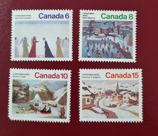 World Stamps. 4 x different 1974 MINT CANADA stamps (2189)