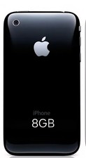 Apple iPhone 3G 8GB Black 2G Bar Smartphone 2.0MP Camera Vintage Mobile Phone