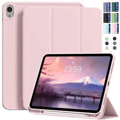 SPARROON For iPad 11. Gen (A16) 2025 / iPad 10. Gen 2022 Smart Case Cover with Pen Holder